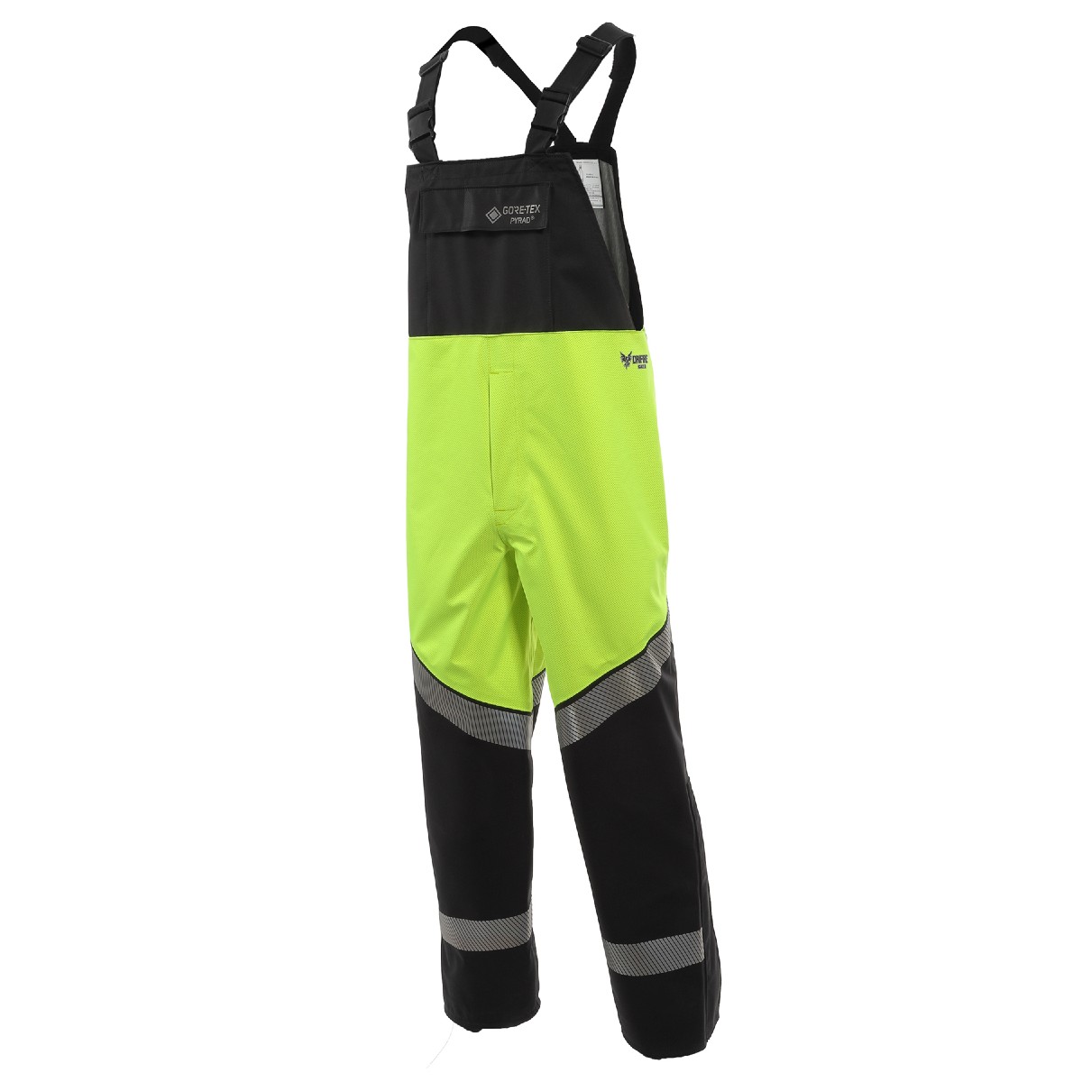 DRIFIRE HYDROlite 2.0 FR Rain Bib Class E in Hi-Vis Yellow
